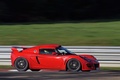 Lotus Exige S rouge 3/4 avant droit filé