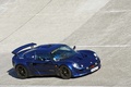 Lotus Exige S1 bleu 3/4 avant droit