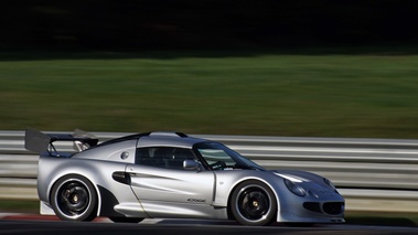 Lotus Exige S1 gris 3/4 avant droit filé