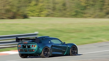 Lotus Exige S1 vert 3/4 arrière droit filé