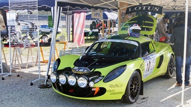 Lotus Exige S2 vert 3/4 avant gauche
