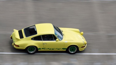 Porsche 911 Carrera 2.7 RS jaune/vert filé