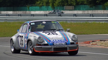 Porsche 911 Carrera 2.7 RS martini 3/4 avant droit