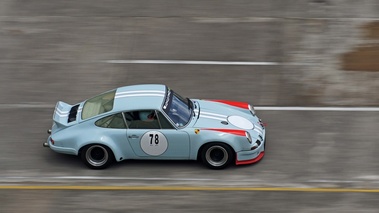 Porsche 911 Carrera RSR bleu filé