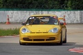 Porsche 996 GT3 Cup jaune face avant