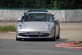 Porsche 996 GT3 MkII gris face avant