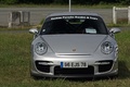 Porsche 997 GT2 gris face avant