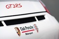 Porsche 997 GT3 RS MkII blanc/rouge logo capot moteur