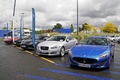 Maserati GranTurismo Sport bleu face avant
