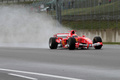 Ferrari Finali Mondiali 2011 - Mugello - F1 rouge 3/4 avant droit filé