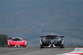 Ferrari Finali Mondiali 2011 - Mugello - FXX noir & FXX rouge face avant