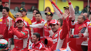 Ferrari Finali Mondiali 2011 - Mugello - Marc Gené & Giancarlo Fisichella