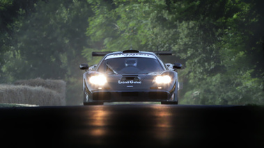 McLaren F1 GTR LM noir face avant