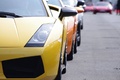 GT Prestige 2011 - Lamborghini Gallardo Superleggera jaune face avant coupé