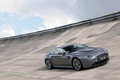 GT Prestige 2012 - Montlhéry - Aston Martin V12 Vantage anthracite 3/4 avant droit travelling 2