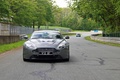 GT Prestige 2012 - Montlhéry - Aston Martin V12 Vantage anthracite face avant travelling