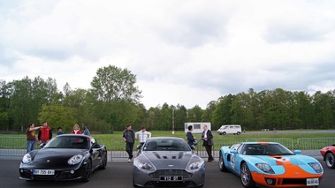 GT Prestige 2012 - Montlhéry - Aston Martin V12 Vantage anthracite face avant