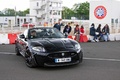 GT Prestige 2012 - Montlhéry - Jaguar XKR-S Convertible noir 3/4 avant droit