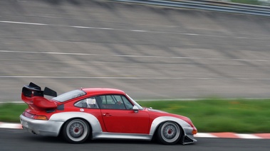 GT Prestige 2012 - Montlhéry - Porsche 993 GT2 rouge/gris filé