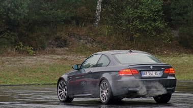 GT Prestige 2012 - BMW M3 E92 anthracite 3/4 arrière gauche