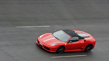 GT Prestige 2012 - Ferrari 430 Scuderia 16M rouge 3/4 avant gauche filé