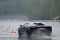 GT Prestige 2012 - Lamborghini Aventador LP700-4 noir 3/4 arrière gauche