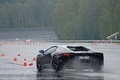 GT Prestige 2012 - Lamborghini Aventador LP700-4 noir 3/4 arrière gauche