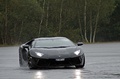 GT Prestige 2012 - Lamborghini Aventador LP700-4 noir 3/4 avant droit