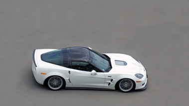 GT Prestige 2013 - Chevrolet Corvette ZR1 blanc filé