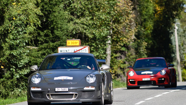 GT Rally 2011 - Porsche 997 GT3 RS MkII anthracite & GT2 RS rouge