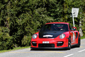 GT Rally 2011 - Porsche GT2 RS rouge 3/4 avant gauche