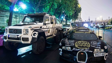 Bugatti Veyron & Brabus G63 6x6 AMG