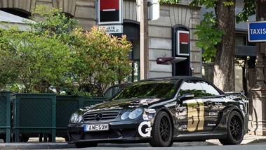 Mercedes CLK DTM AMG Cabriolet 3/4 avant gauche