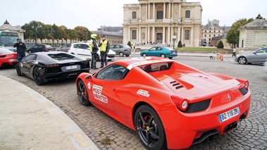 NFS Most Wanted 2012 - Ferrari 458 Spider rouge 3/4 arrière gauche