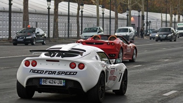 NFS Most Wanted 2012 - Lotus Exige S S2 blanc 3/4 arrière droit