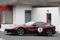 Ferrari F12 Berlinetta bordeaux 3/4 avant gauche