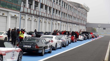 Rallye de Paris 2014 pit-lane