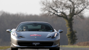 Rallye de Paris GT 2012 - Ferrari 458 Italia anthracite face avant