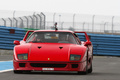 Rallye de Paris GT 2012 - Ferrari F40 rouge face avant