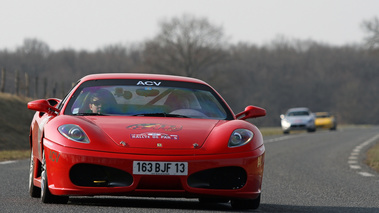 Rallye de Paris GT 2012 - Ferrari F430 Challenge rouge face avant