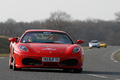 Rallye de Paris GT 2012 - Ferrari F430 Challenge rouge face avant