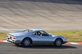 Rendez-Vous Ferrari à Montlhéry 2011 - Ferrari 246 GT Dino gris 3/4 arrière droit filé