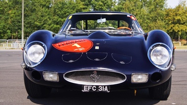 Rendez-Vous Ferrari à Montlhéry 2011 - Ferrari 250 GTO bleu face avant