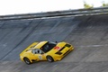 Rendez-Vous Ferrari à Montlhéry 2011 - Ferrari 512 BB jaune 3/4 avant droit filé