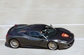 Rendez-Vous Ferrari 2012 - Ferrari 458 Italia anthracite 3/4 avant droit filé