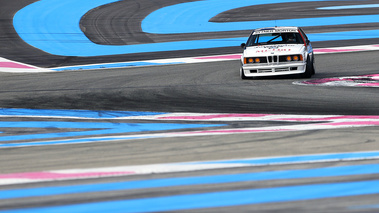 Roulage circuit Paul Ricard HTTT - Le Castellet - BMW 635 CSi Groupe A blanc face avant