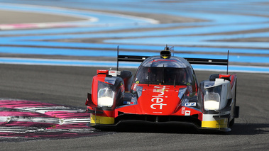 Roulage circuit Paul Ricard HTTT - Le Castellet - Oreca-Nissan LMP2 Thiriet rouge/gris face avant 2