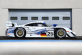 Roulage circuit Paul Ricard HTTT - Le Castellet - Porsche 911 GT1 Evolution blanc profil 3