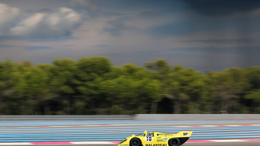 Roulage circuit Paul Ricard HTTT - Le Castellet - Porsche 917 jaune filé