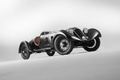 Alfa Romeo 6C 1750 SS noir 3/4 avant droit penché